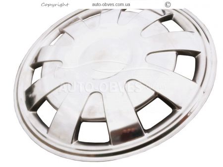 Caps 16" exclusive for Nissan NV400 2010-... stainless steel фото 2