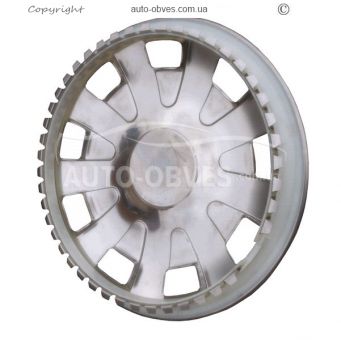 Caps 16" exclusive for Opel Movano 2011-2022, stainless steel фото 3