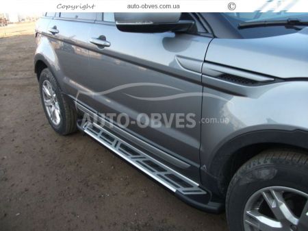 Range Rover Evoque running boards - Style: Audi фото 4