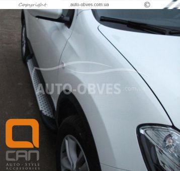 Подножки Nissan Qashqai +2 - style: BMW фото 3