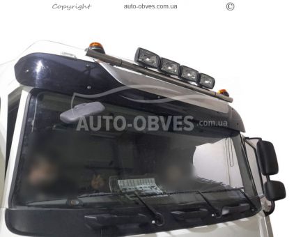 Люстра на козирок DAF XF euro 6 2017-2021 - тип: v3 кріплення на кронштейни козирька фото 1