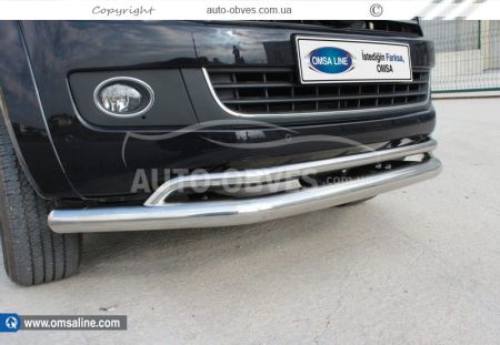 Защита переднего бампера Volkswagen Amarok 2011-2015 фото 1