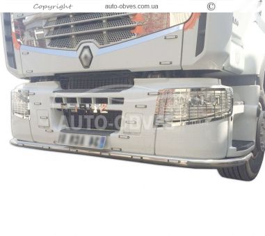 Защита переднего бампера Renault Premium - тип: 9 диодов фото 1