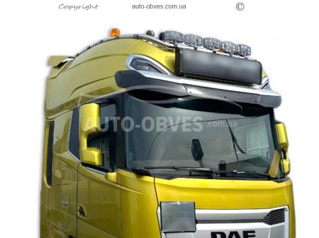 Roof headlight holder for DAF XF, XG, XG+ - type: extended to spoiler - made to order фото 2
