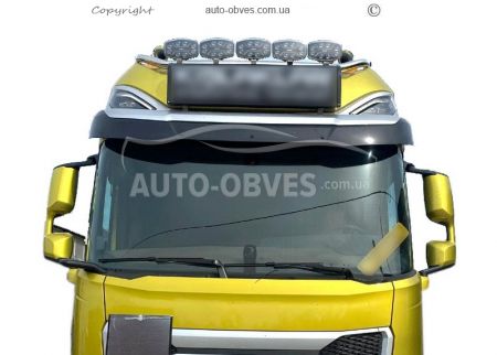 Roof headlight holder for DAF XF, XG, XG+ - type: extended to spoiler - made to order фото 1