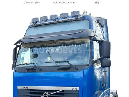 Тримач для фар на дах Volvo FH euro 5 широкий варіант, послуга: встановлення діодів - тип: під замовлення 5 днів фото 0