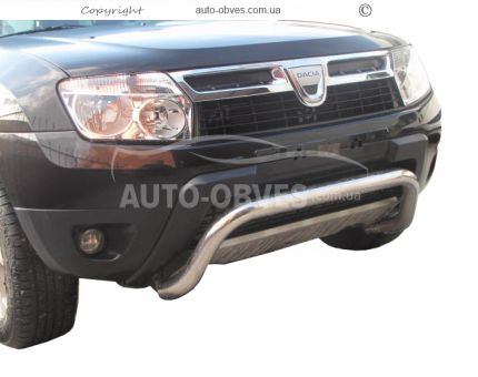Front bumper protection Nissan Terrano 2014-2018 фото 0