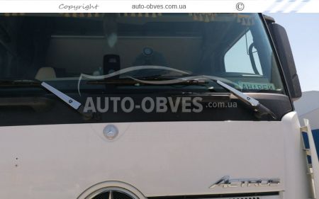 Накладки на двірники Mercedes Actros MP4 2011-2018 - тип: 2 шт фото 2