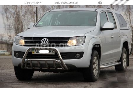 Кенгурятник VW Amarok 2011-2015 - тип: двойной фото 2