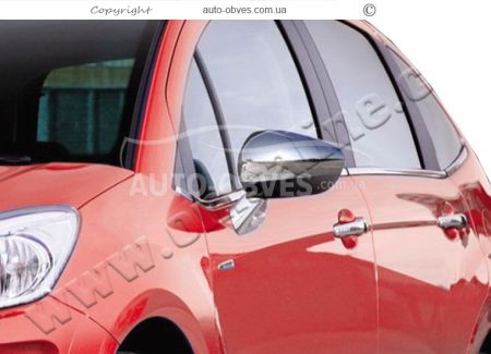 Mirror covers for Citroen C5 2008-2014 фото 2