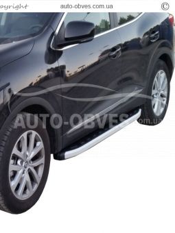 Profile running boards Renault Kadjar 2015-2020 - Style: Range Rover фото 2