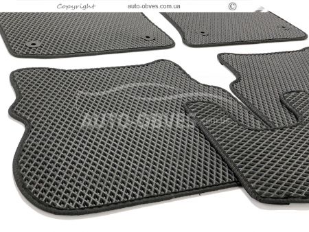 Floor mats Volkswagen Caddy 2010-2015 black 5 pcs - type: Eva фото 3