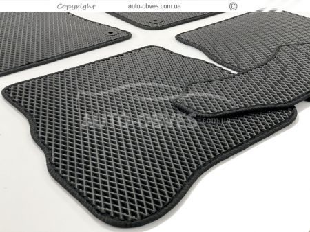 Floor mats Volkswagen Passat B5 black 5 pcs - type: Eva фото 3