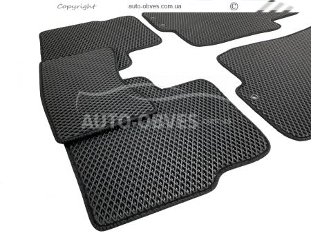Floor mats Kia Ceed 2010-2012 black 5 pcs - type: Eva фото 4