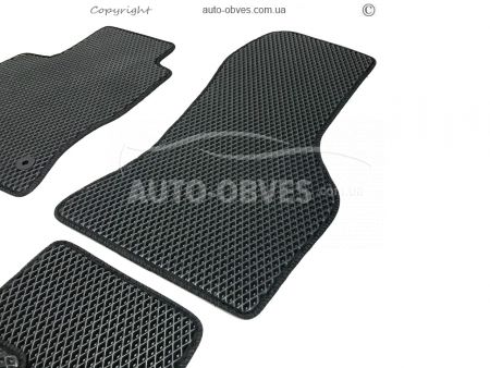 Floor mats Volkswagen Jetta 2018-... black 5 pcs - type: Eva фото 3