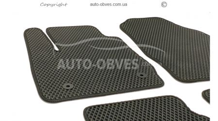 Floor mats Ford Fiesta 2007-2013 black 5 pcs - type: Eva фото 1