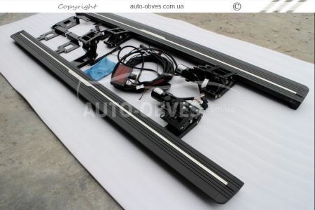 Боковые подножки выдвижные для Land Rover Discovery V фото 3