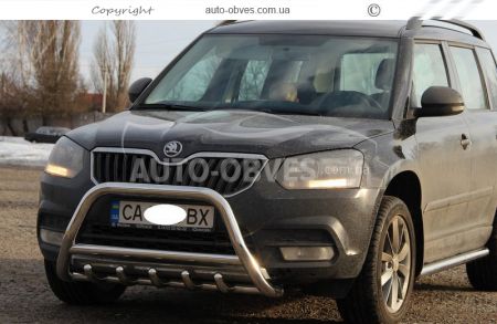 Кенгурятник Skoda Yeti - тип: штатний фото 2