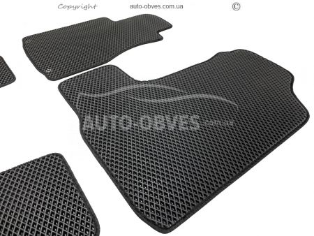 Floor mats for Honda CRV 2007-2012 black 4 pcs - type: Eva фото 3