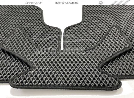 Floor mats Volkswagen Jetta 2011-2014 black, 5 pcs - type: Eva фото 4