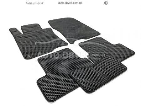 Floor mats for Honda Accord 2008-2012 black 5 pcs - type: Eva фото 0