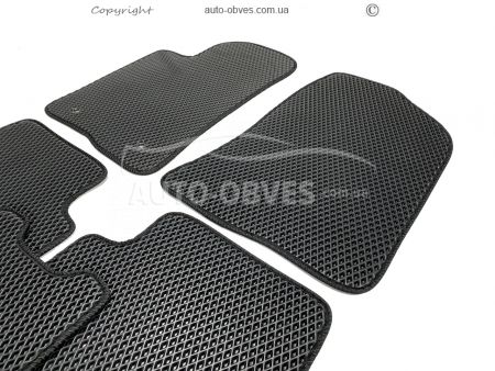 Floor mats Toyota Avensis 2003-2009 black 5 pcs - type: Eva фото 2