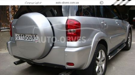 Боковые трубы Toyota Rav4 2000-2005 фото 6