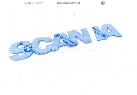 Накладки літери Scania R, S euro 6 2017-... - тип: штамповка 3D фото 7