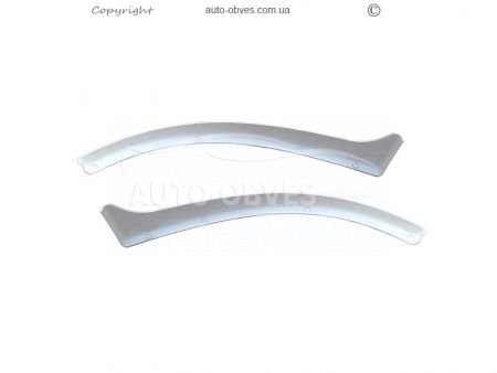Covers for Scania euro 5 headlights - type: 3D stamping, for headlights without turn signals photo 0