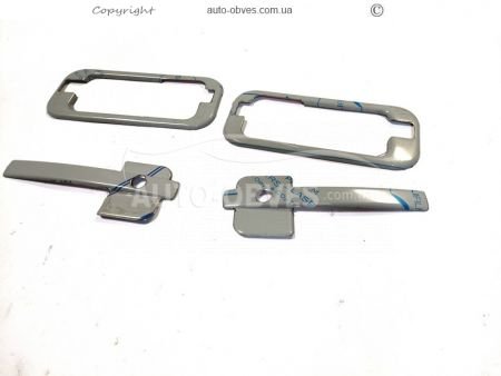 Накладки на ручки хром DAF XF - тип: штамповка 3D фото 6