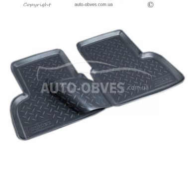 Floor mats Fiat Doblo 2001-2012 rear - type: model фото 0