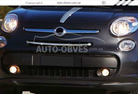 Pads on the grille Fiat 500L photo 2