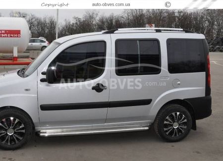 Roof rails Fiat Doblo 2001-2012 - type: abs mounting фото 4