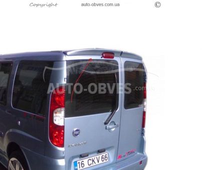 Спойлер Fiat Doblo 2006-2012 на розпашні двері фото 4