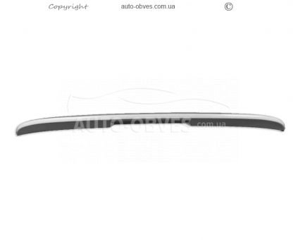 Spoiler Fiat Doblo 2010-2022 - type: abs white gloss photo 2
