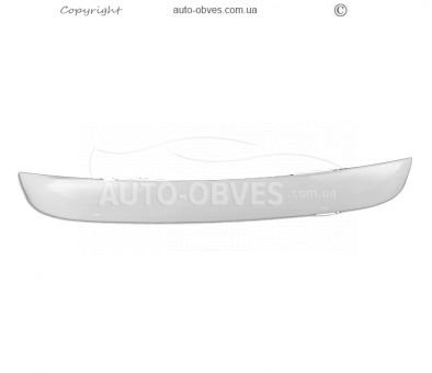 Spoiler Fiat Doblo 2010-2022 - type: abs white gloss photo 3