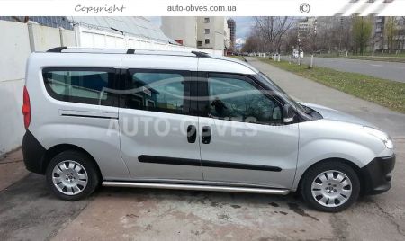 Roof rails Fiat Doblo 2010-2014 - type: mounting alm фото 5