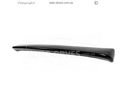 Spoiler Fiat Fiorino - type: abs black gloss photo 0