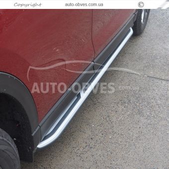 Боковые подножки аналог Mazda CX5 2017-... фото 5