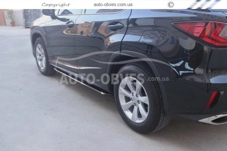 Side steps analog Lexus RX 2015-2020 фото 3