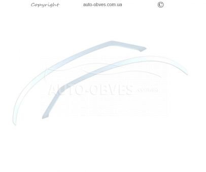 Накладки на фары ресницы Iveco S-Way 2019-... - тип: штамповка 3D фото 1