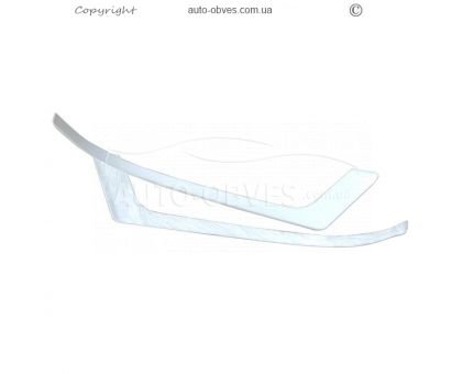 Накладки на фары ресницы Iveco S-Way 2019-... - тип: штамповка 3D фото 0