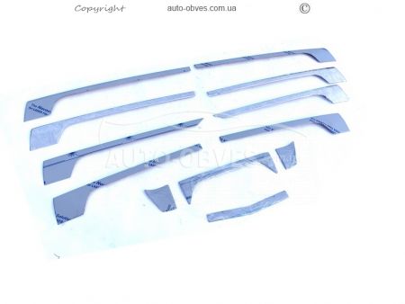 Mercedes-Benz MP4, MP5 grille overlays - type: 3D stamping photo 2