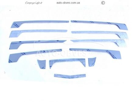 Накладки на решетку Mercedes-Benz Actros MP4, MP5 - тип: штамповка 3D фото 1