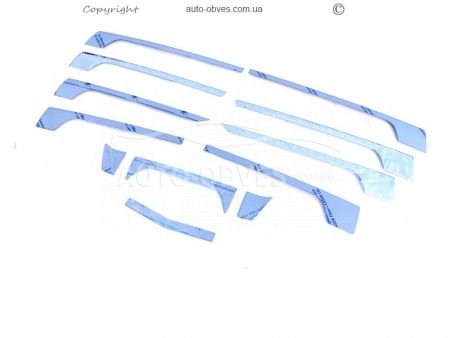 Накладки на решетку Mercedes-Benz Actros MP4, MP5 - тип: штамповка 3D фото 0