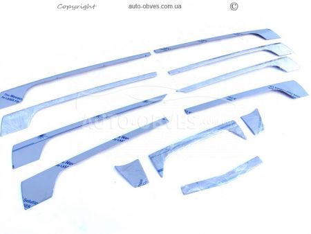 Накладки на решетку Mercedes-Benz Actros MP4, MP5 - тип: штамповка 3D фото 5