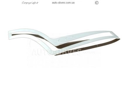 Covers for Mercedes-Benz Actros MP4 MP5 headlights - type: 3D stamping photo 4