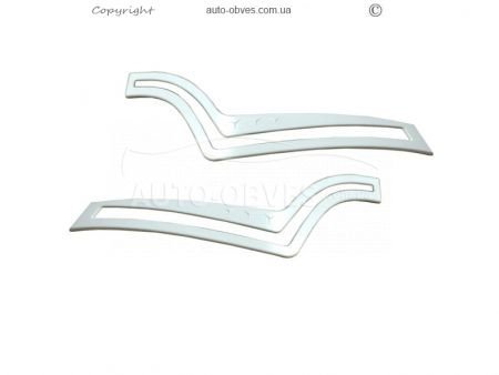 Covers for Mercedes-Benz Actros MP4 MP5 headlights - type: 3D stamping photo 0