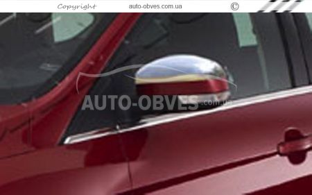 Накладки на зеркала Ford Focus HB 5D, SD, SW II рестайлинг 2008-2011 фото 3