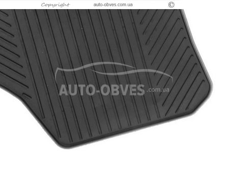 Floor mats original Ford Fiesta 2013-2017 - type: rear 2pcs фото 0